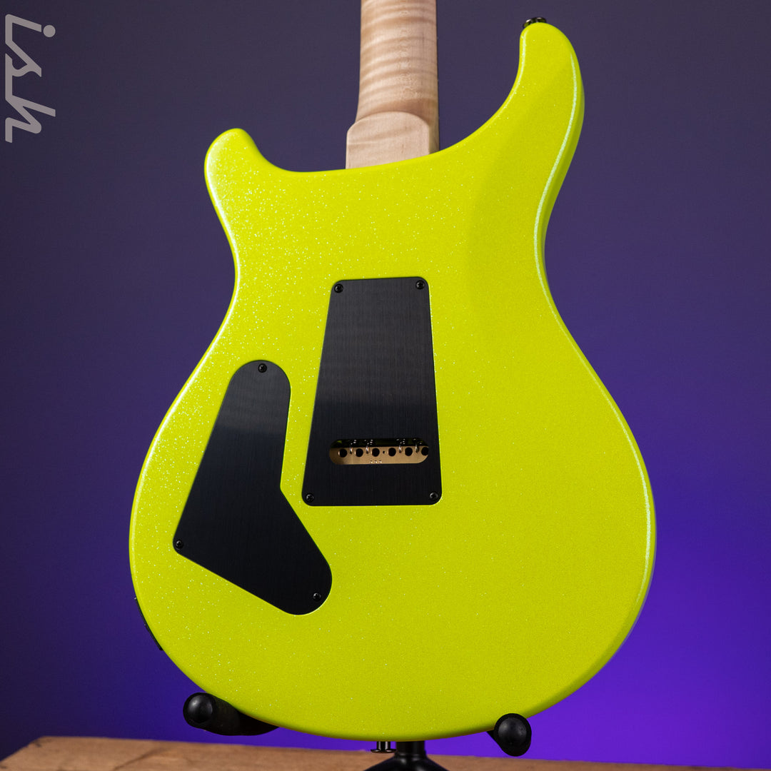 PRS Wood Library Custom 24-08 Neon Yellow Hollowflake