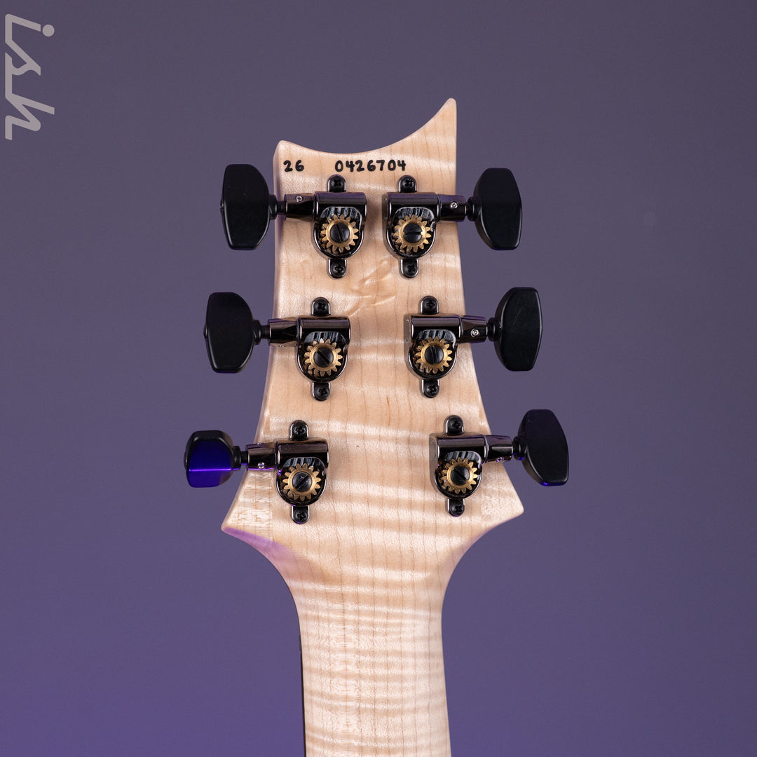 PRS Wood Library Custom 24-08 Gold Green Blue Colorshift Custom Color