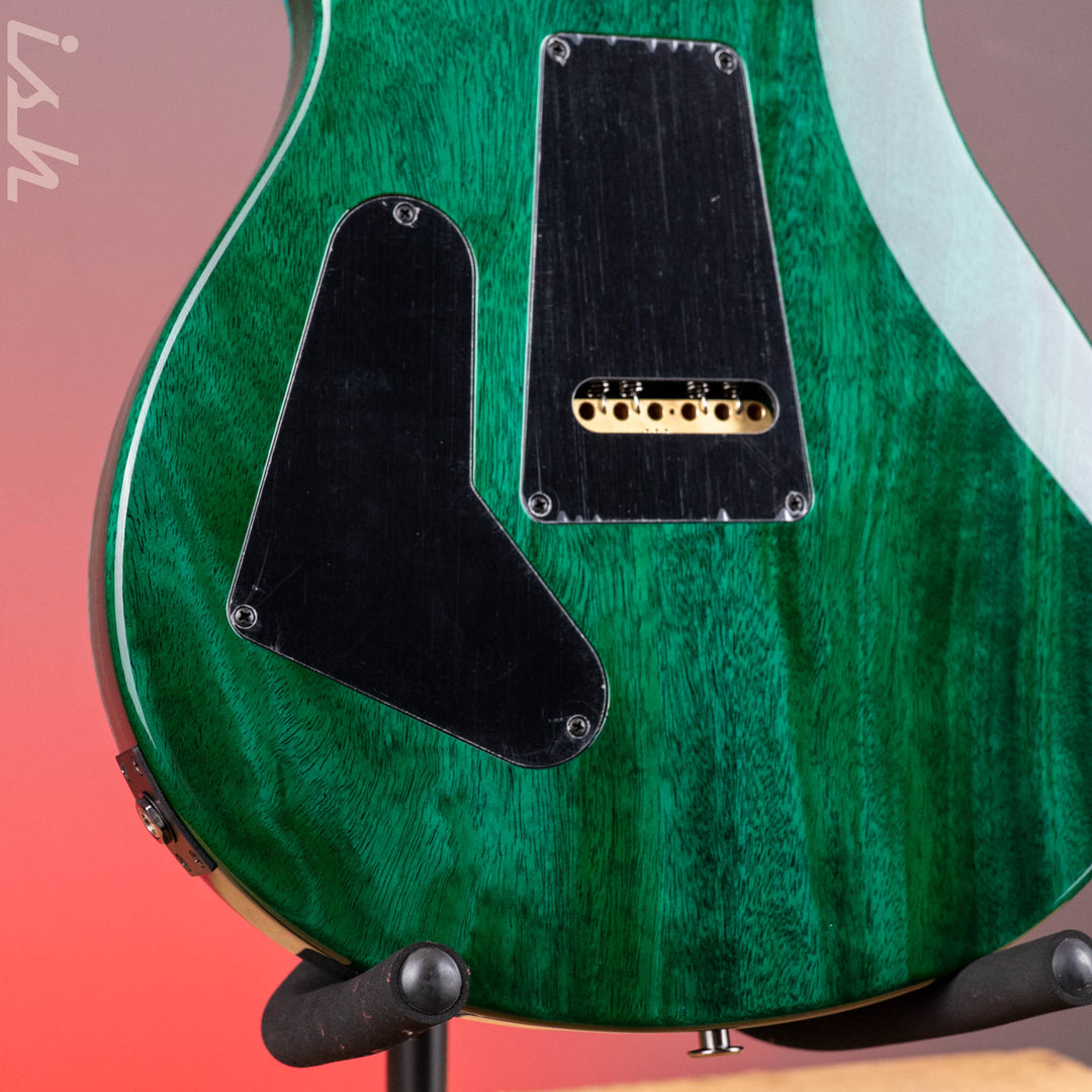PRS Wood Library Custom 24 Artist Quilt Maple Custom Color Bahamian Blue
