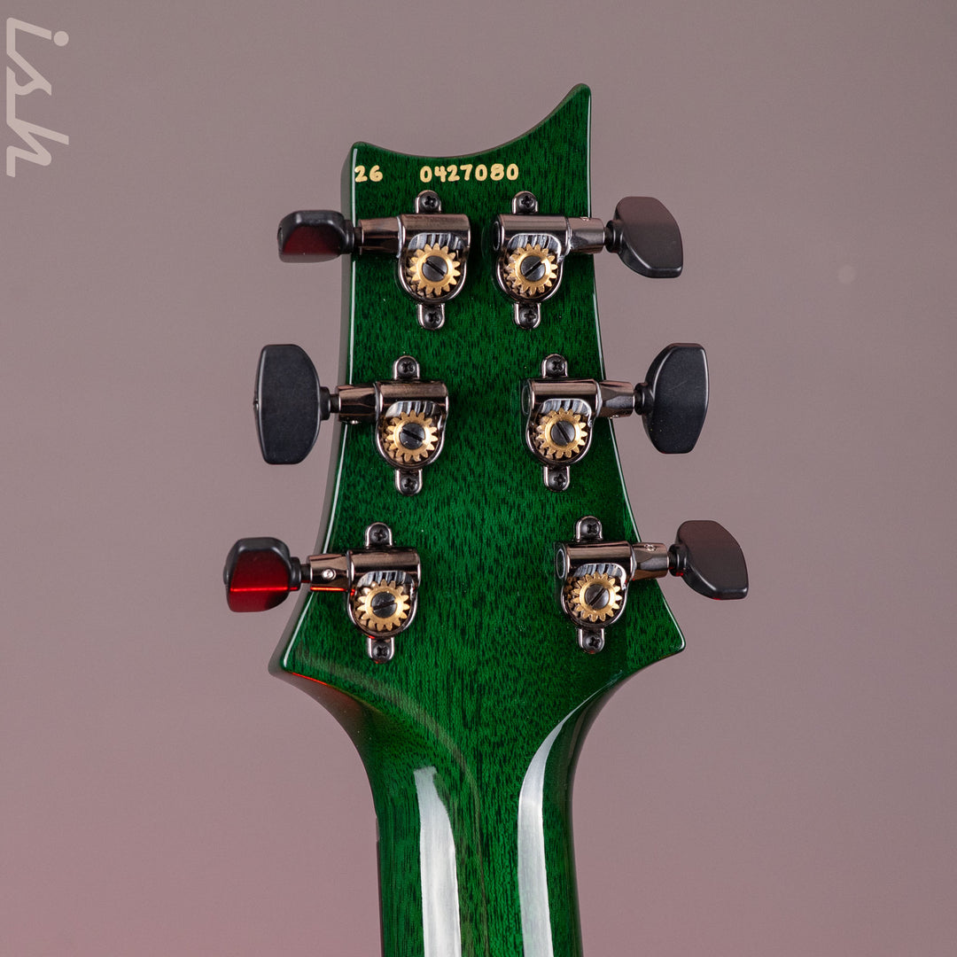 PRS Wood Library Custom 24 Artist Quilt Maple Custom Color Bahamian Blue