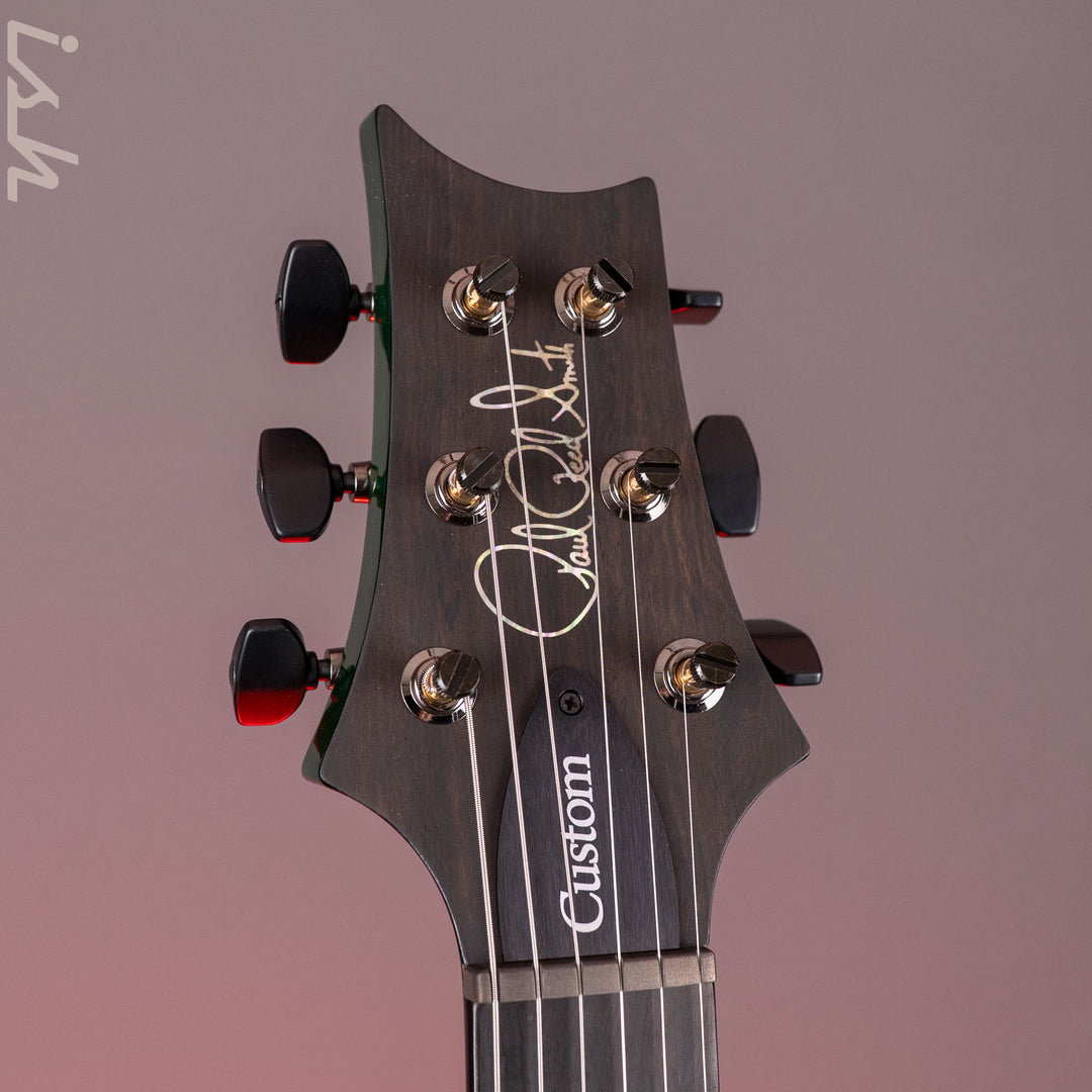 PRS Wood Library Custom 24 Artist Quilt Maple Custom Color Bahamian Blue