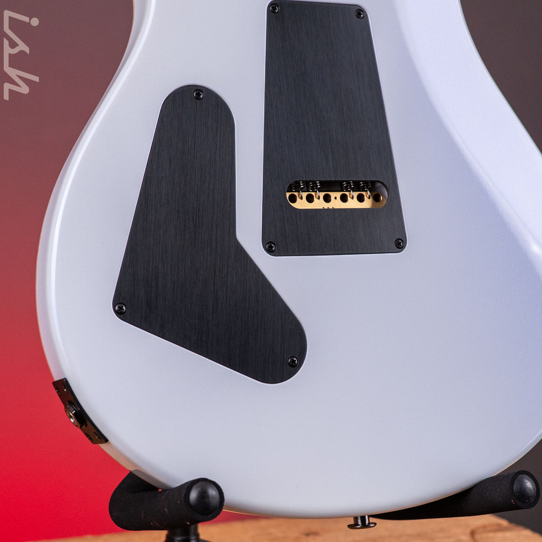 PRS Custom 24 Quilt Artist 1-Piece Top Indigo with White Back