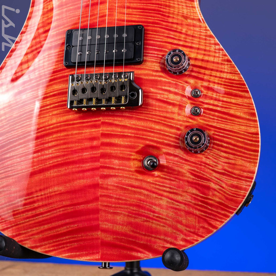 PRS Wood Library Custom 24-08 DMO Pickups Blood Orange Sprayer&