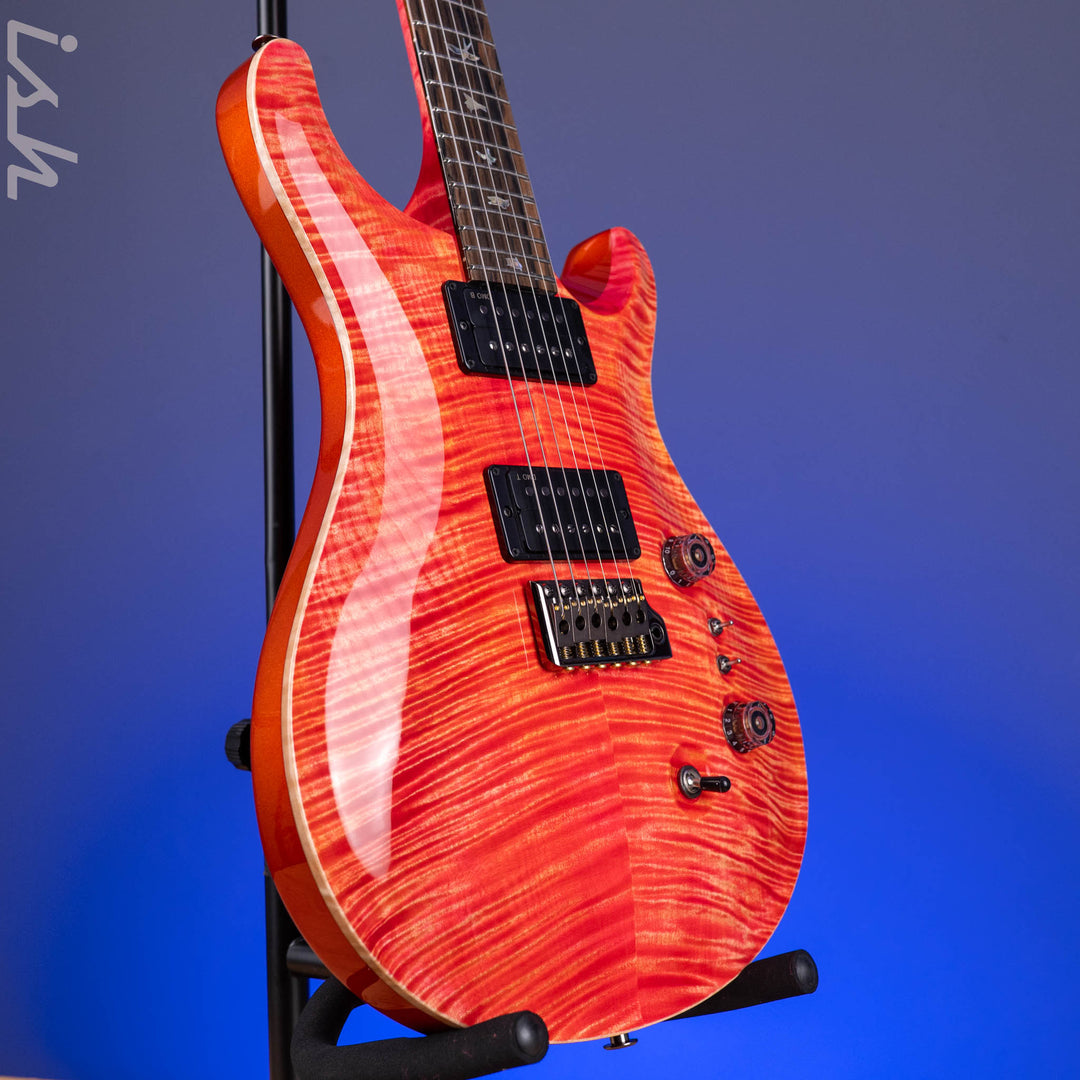 PRS Wood Library Custom 24-08 DMO Pickups Blood Orange Sprayer&