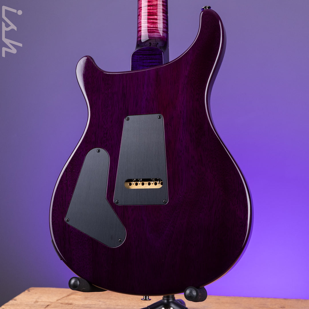 PRS Wood Library Custom 24-08 10-Top DMO Pomegranate Purple Burst Sprayer&