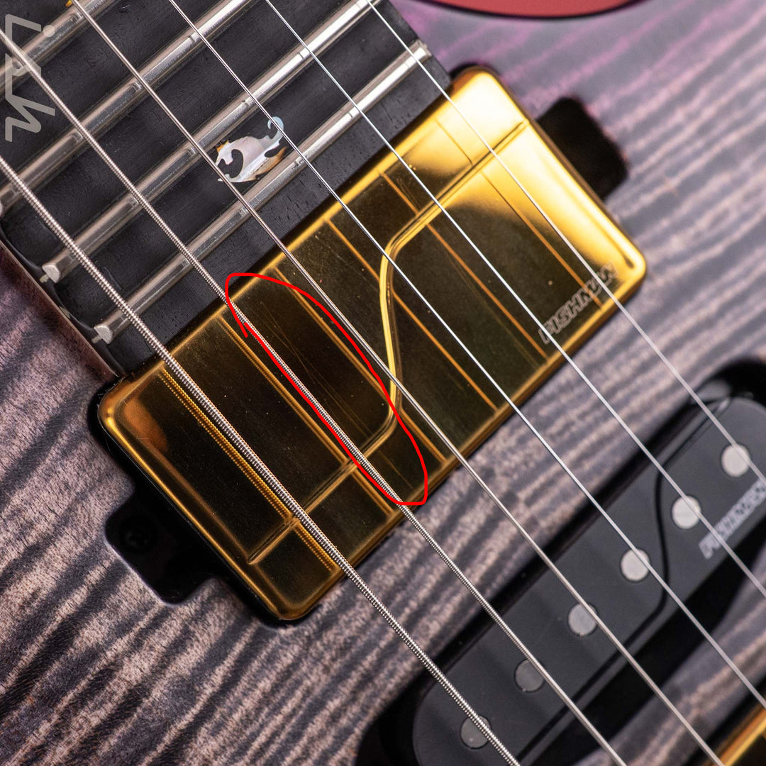 2026 PRS Herman Li Chleo Limited Edition Charcoal Purple Wraparound Burst