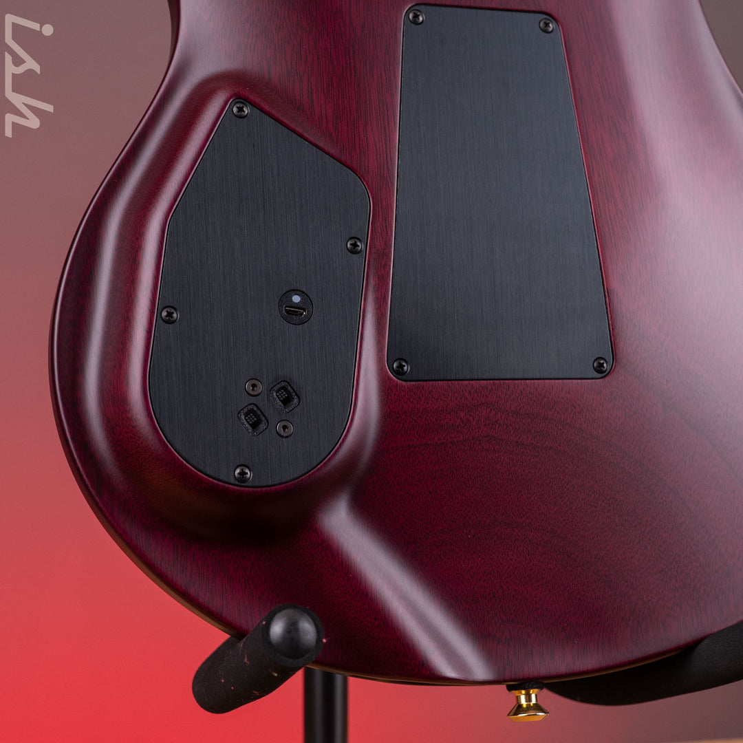 2026 PRS Herman Li Chleo Limited Edition Charcoal Purple Wraparound Burst