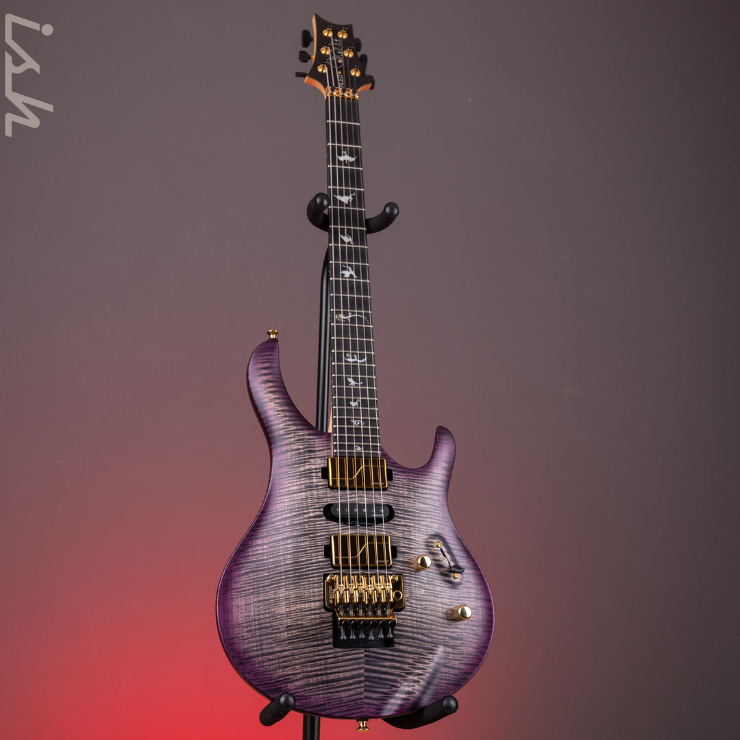 2026 PRS Herman Li Chleo Limited Edition Charcoal Purple Wraparound Burst