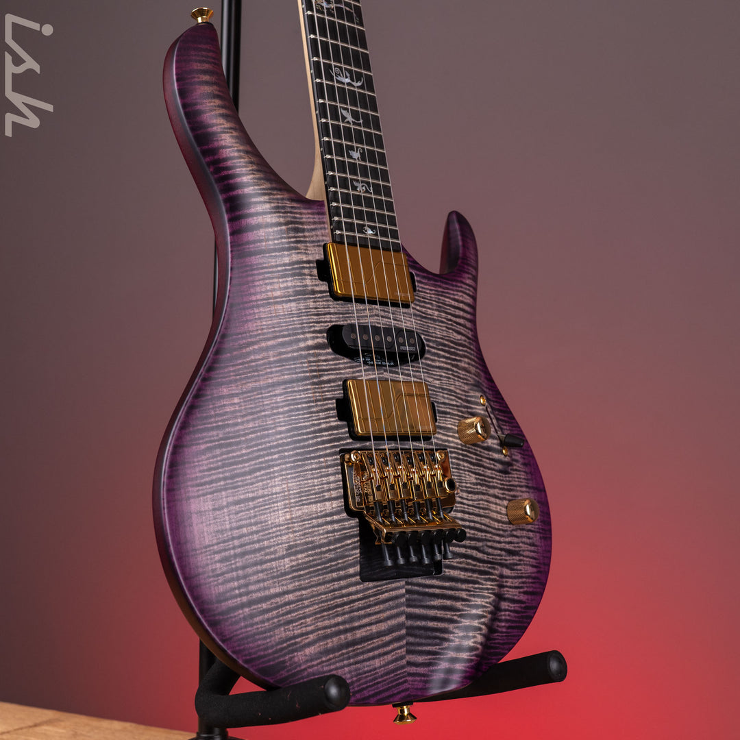 2026 PRS Herman Li Chleo Limited Edition Charcoal Purple Wraparound Burst