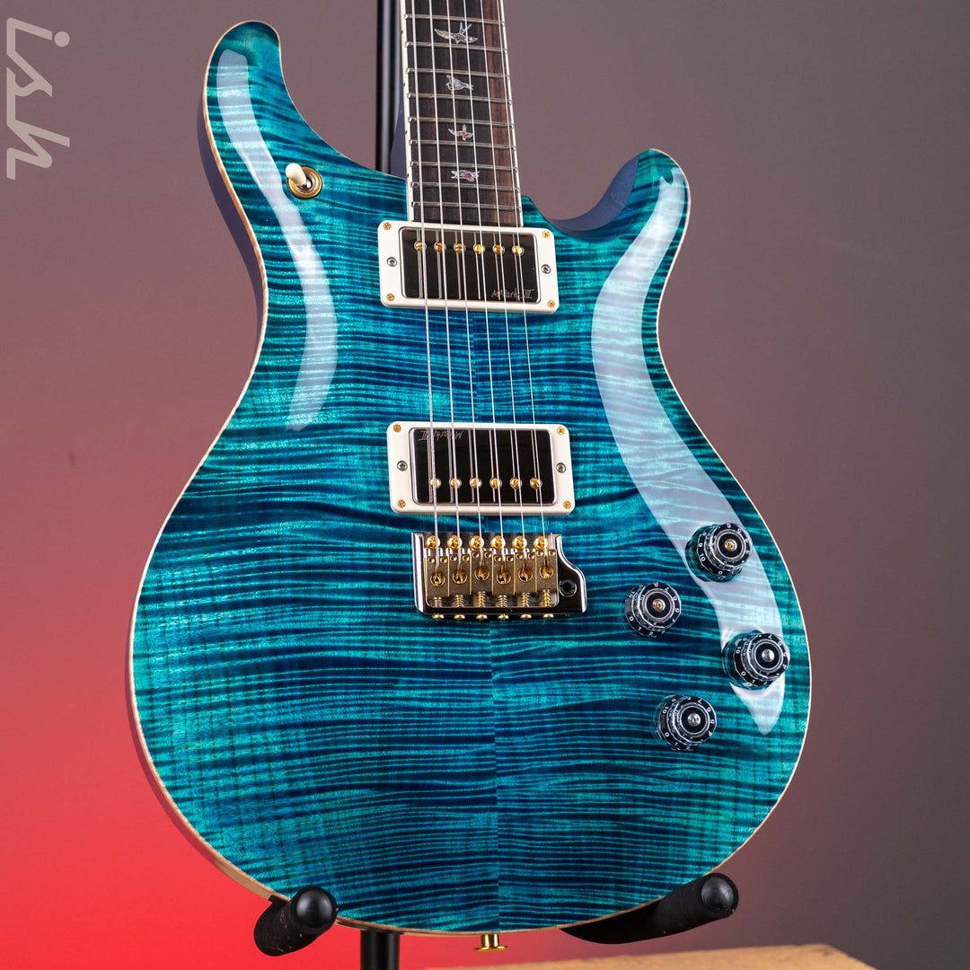 PRS Wood Library McCarty 594 Tremolo 10-Top Custom Color River Blue