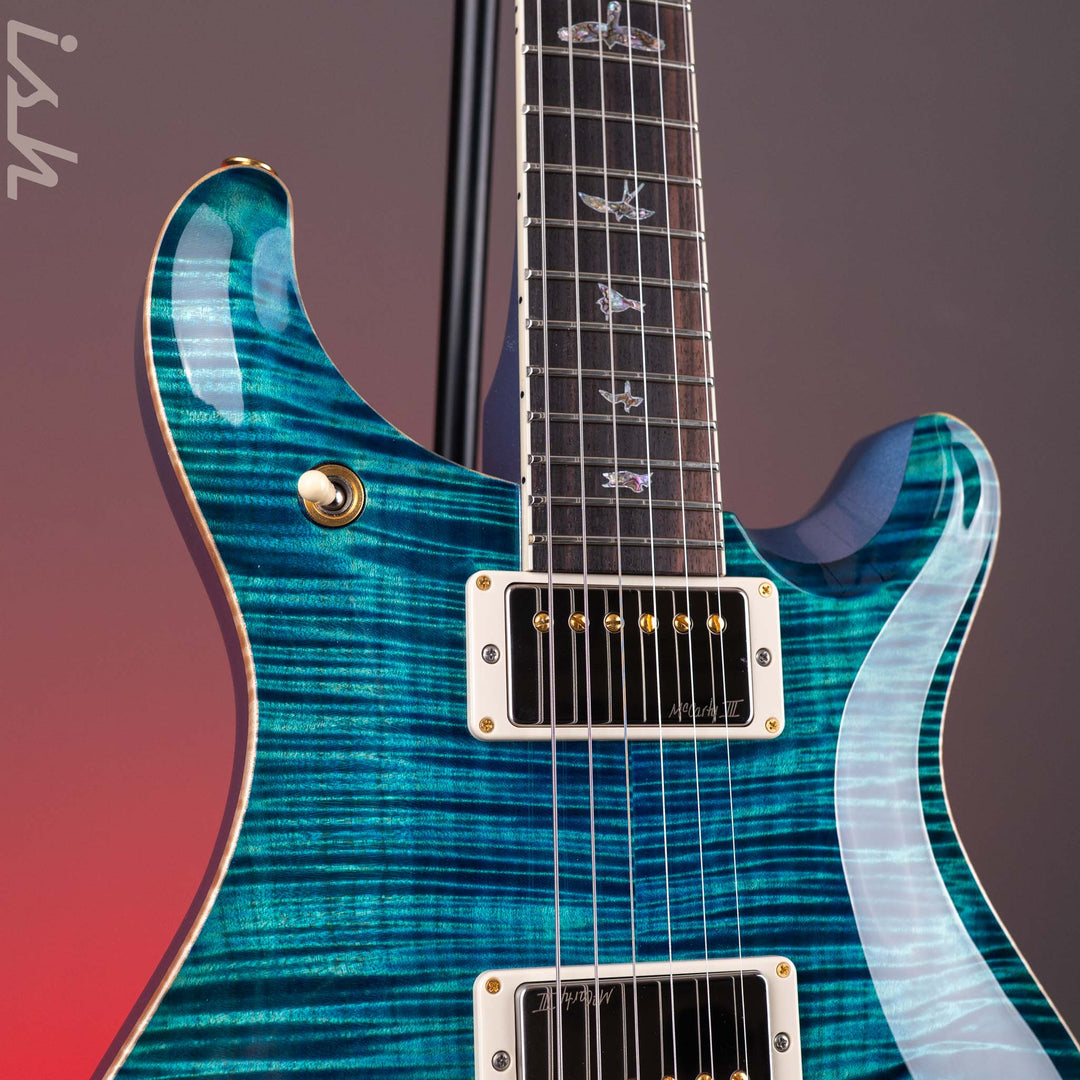 PRS Wood Library McCarty 594 Tremolo 10-Top Custom Color River Blue