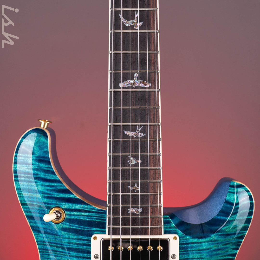 PRS Wood Library McCarty 594 Tremolo 10-Top Custom Color River Blue