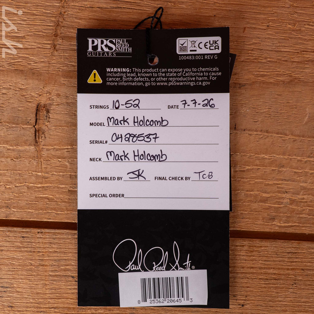 PRS Mark Holcomb Holcomb Wraparound Burst