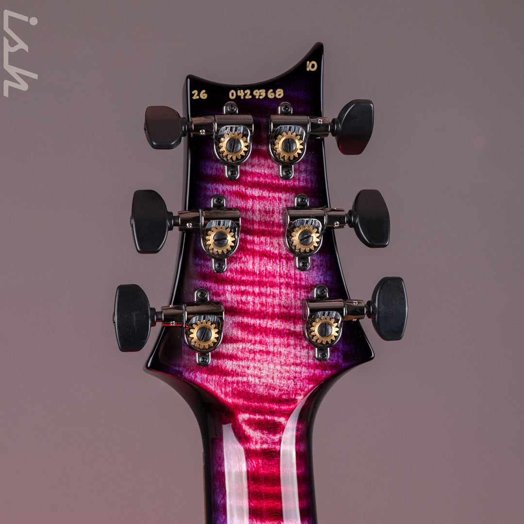 PRS Wood Library Custom 24-08 DMO Sprayer’s Choice Raspberry Purpleburst