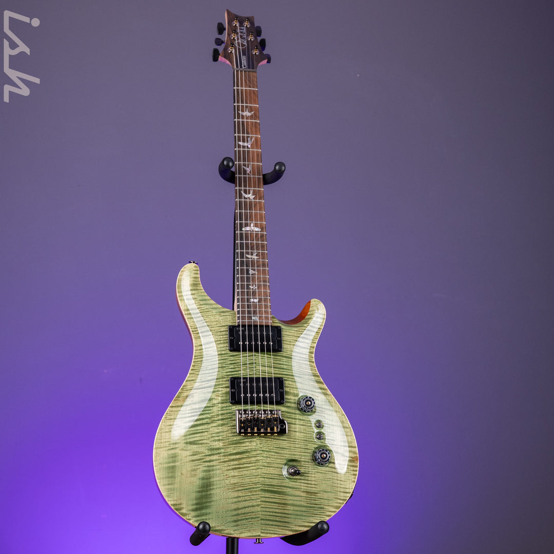 PRS Wood Library Custom 24-08 10-Top DMO Key Lime Sprayer&