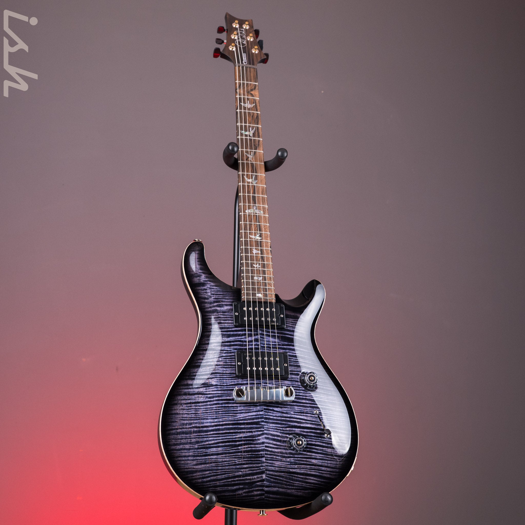 PRS Wood Library Custom 24 Stoptail Limited Edition 10-Top Purple