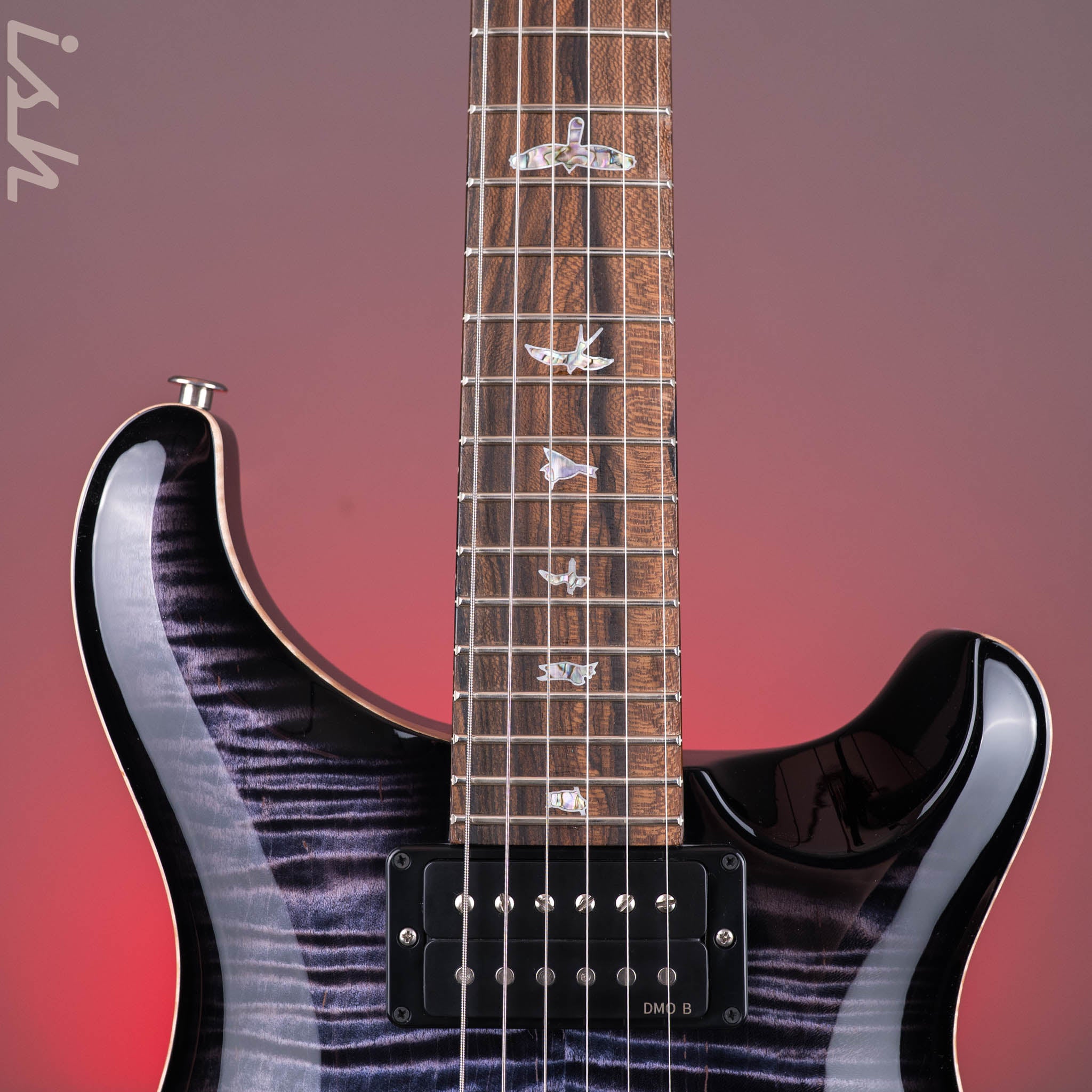 PRS Wood Library Custom 24 Stoptail Limited Edition 10-Top Purple
