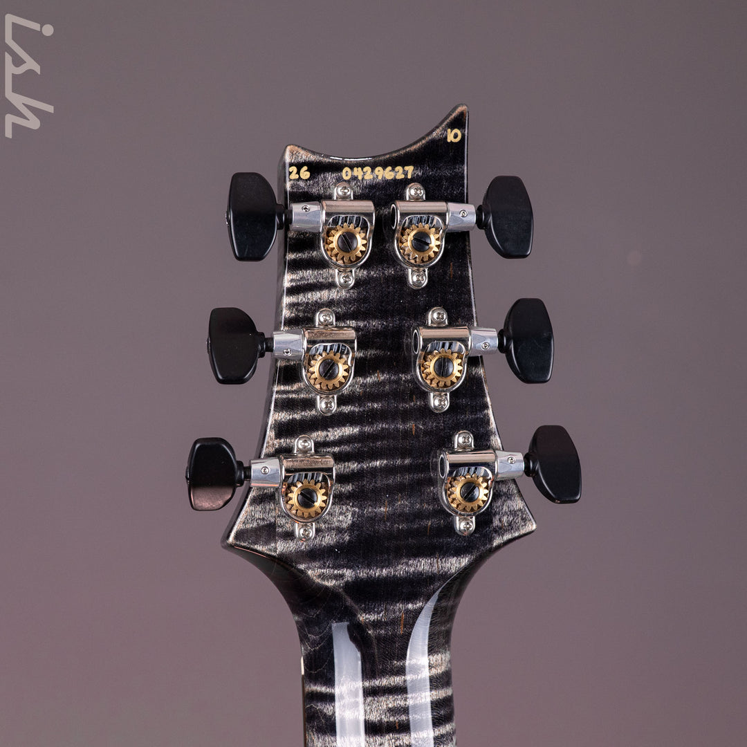 PRS Wood Library Custom 24 Stoptail Limited Edition 10-Top Charcoal