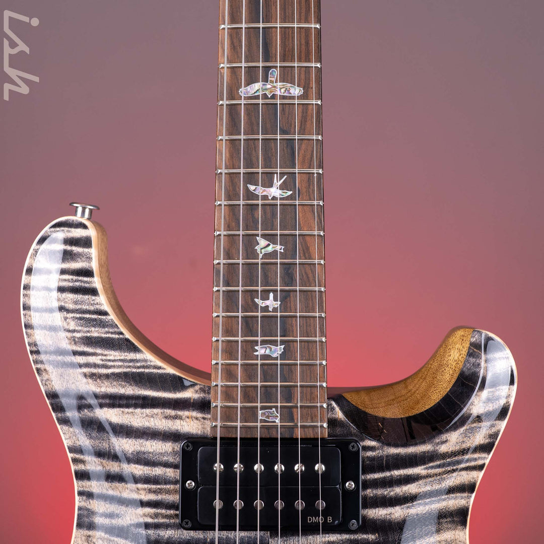 PRS Wood Library Custom 24 Stoptail Limited Edition 10-Top Charcoal