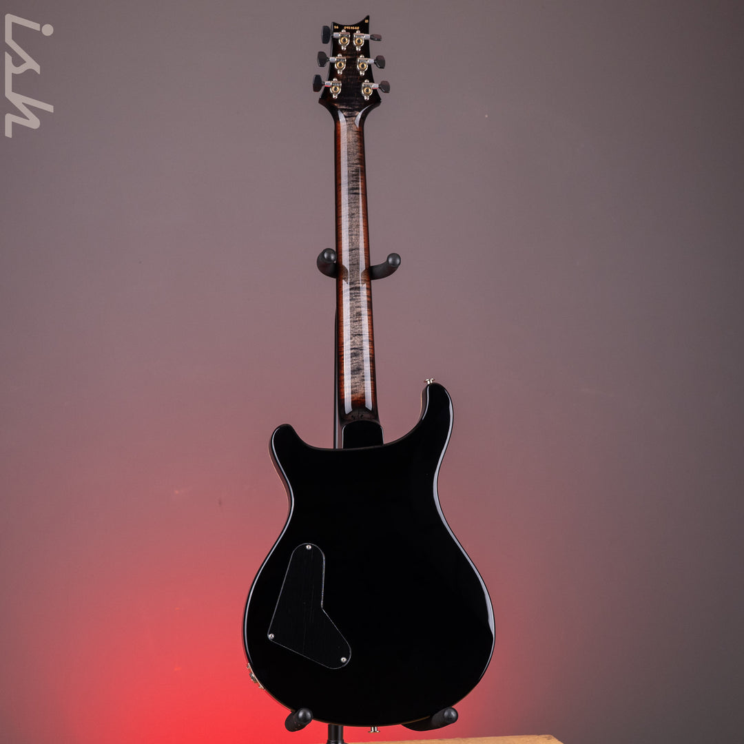 PRS Wood Library Custom 24 Stoptail Limited Edition 10-Top Charcoal Tri-Color Sunburst