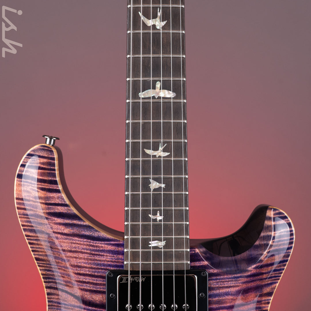 PRS Wood Library Special Semi-Hollow Flame Maple Artist Top Fuschia Peachburst