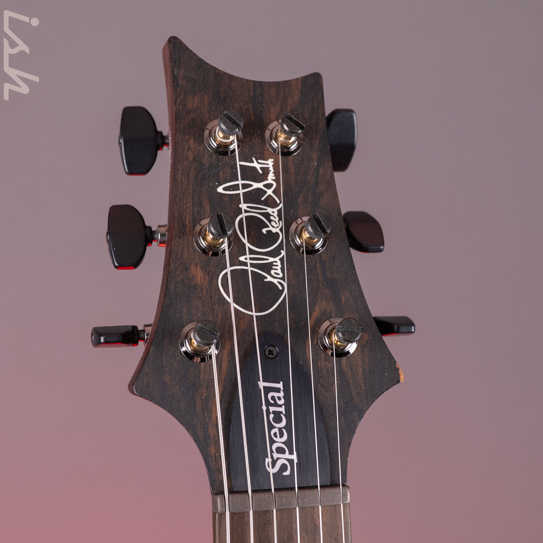 PRS Wood Library Special Semi-Hollow Flame Maple Artist Top Fuschia Peachburst
