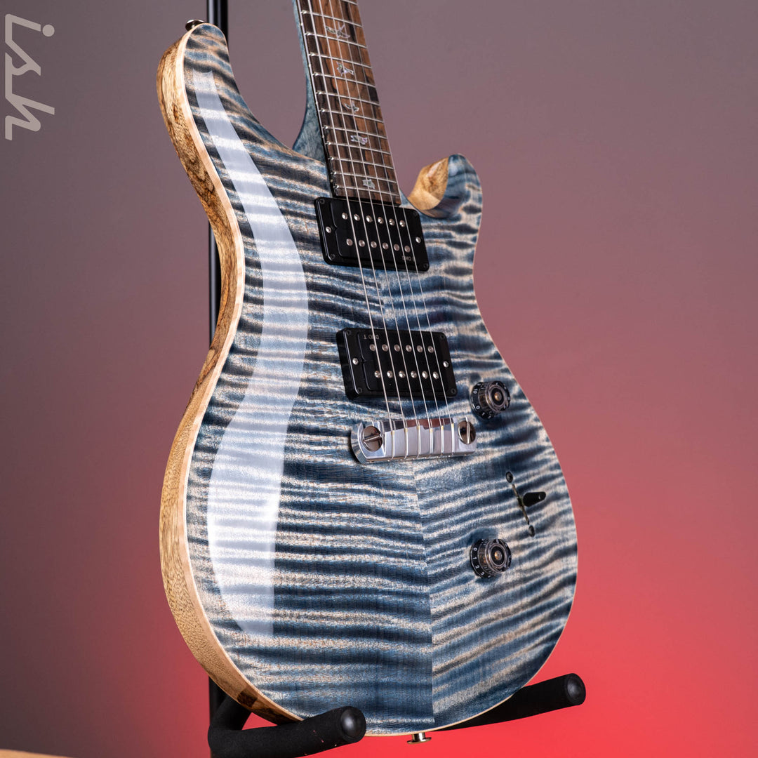 PRS Wood Library Custom 24 Stoptail Limited Edition 10-Top Faded Whale Blue