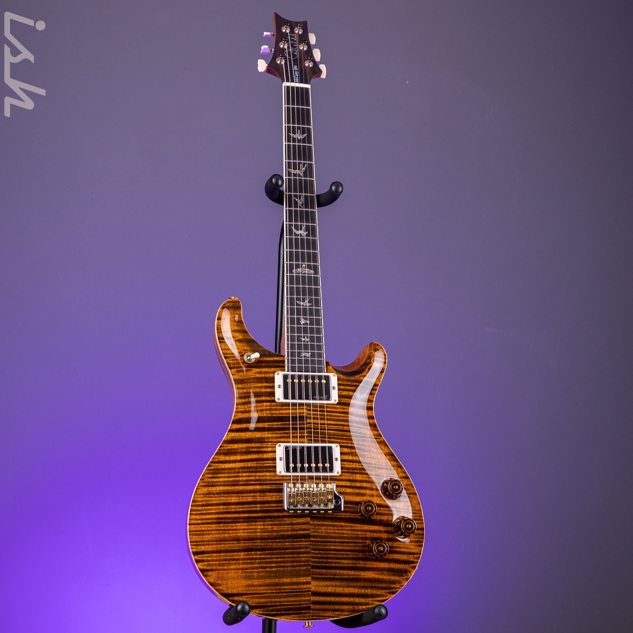 PRS Wood Library McCarty 594 Tremolo 10-Top Tiger Eye – Ish Guitars