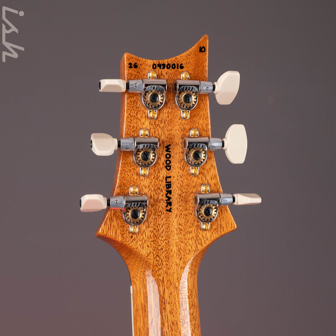 PRS Wood Library McCarty 594 Tremolo 10-Top Charcoal w/ Green Burst