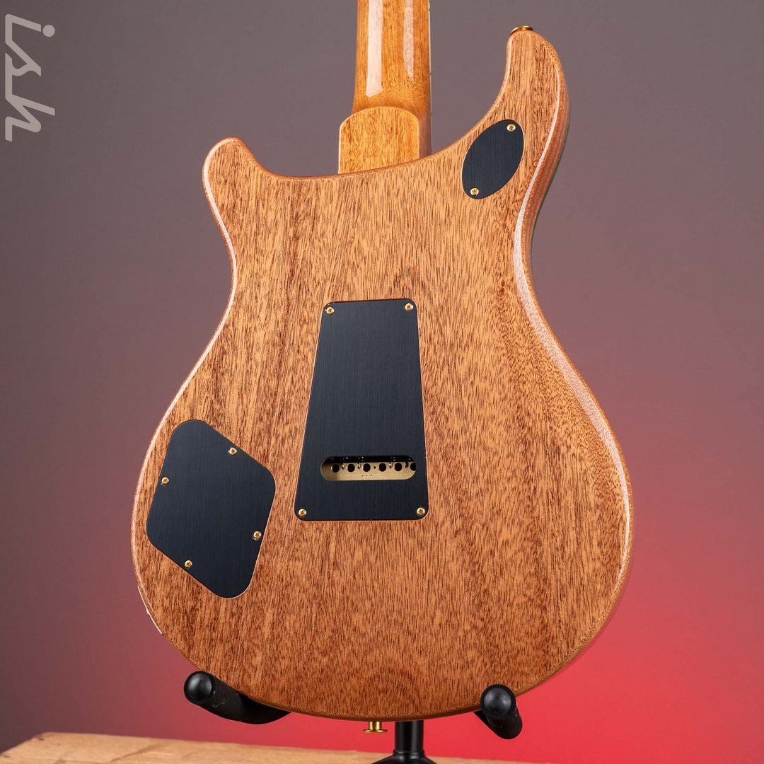 PRS Wood Library McCarty 594 Tremolo 10-Top Charcoal w/ Green Burst