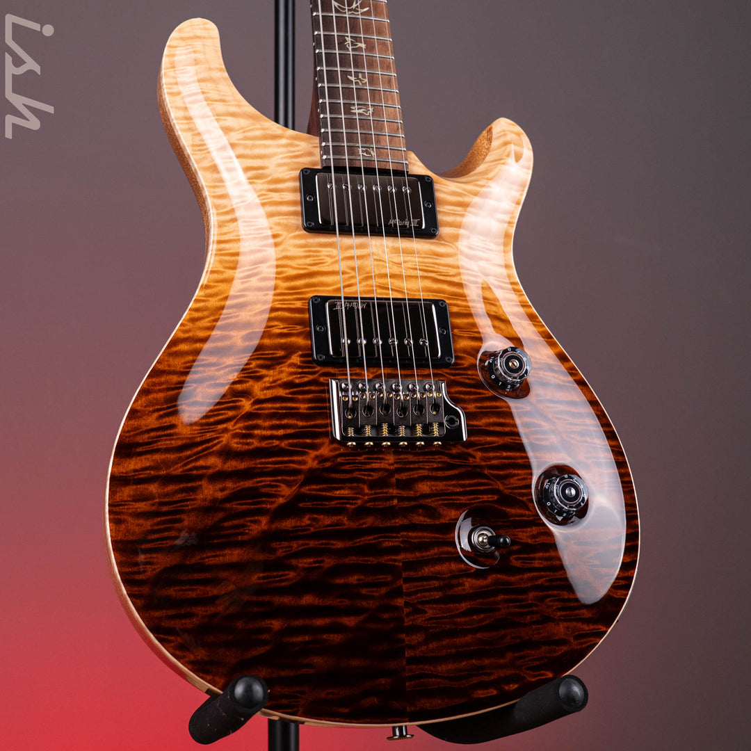 PRS Wood Library Custom 24 10-Top Quilt Amaretto Fade Ish 15th Anniversary