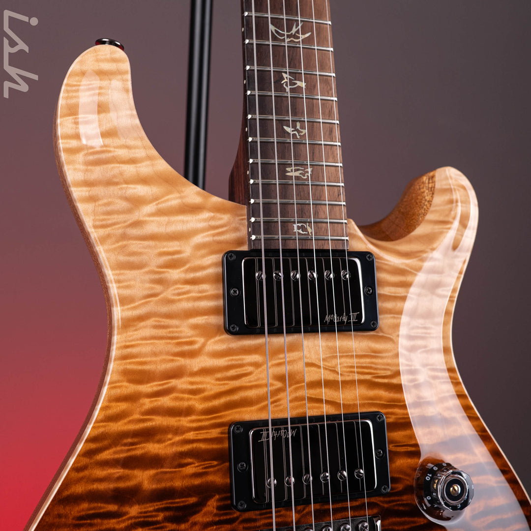 PRS Wood Library Custom 24 10-Top Quilt Amaretto Fade Ish 15th Anniversary