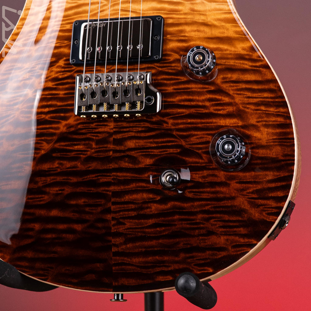 PRS Wood Library Custom 24 10-Top Quilt Amaretto Fade Ish 15th Anniversary
