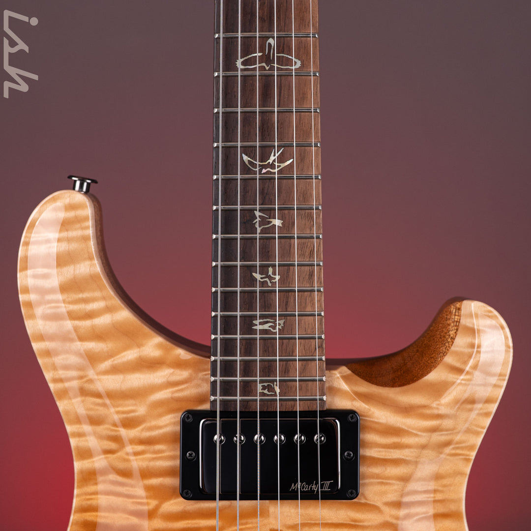 PRS Wood Library Custom 24 10-Top Quilt Amaretto Fade Ish 15th Anniversary