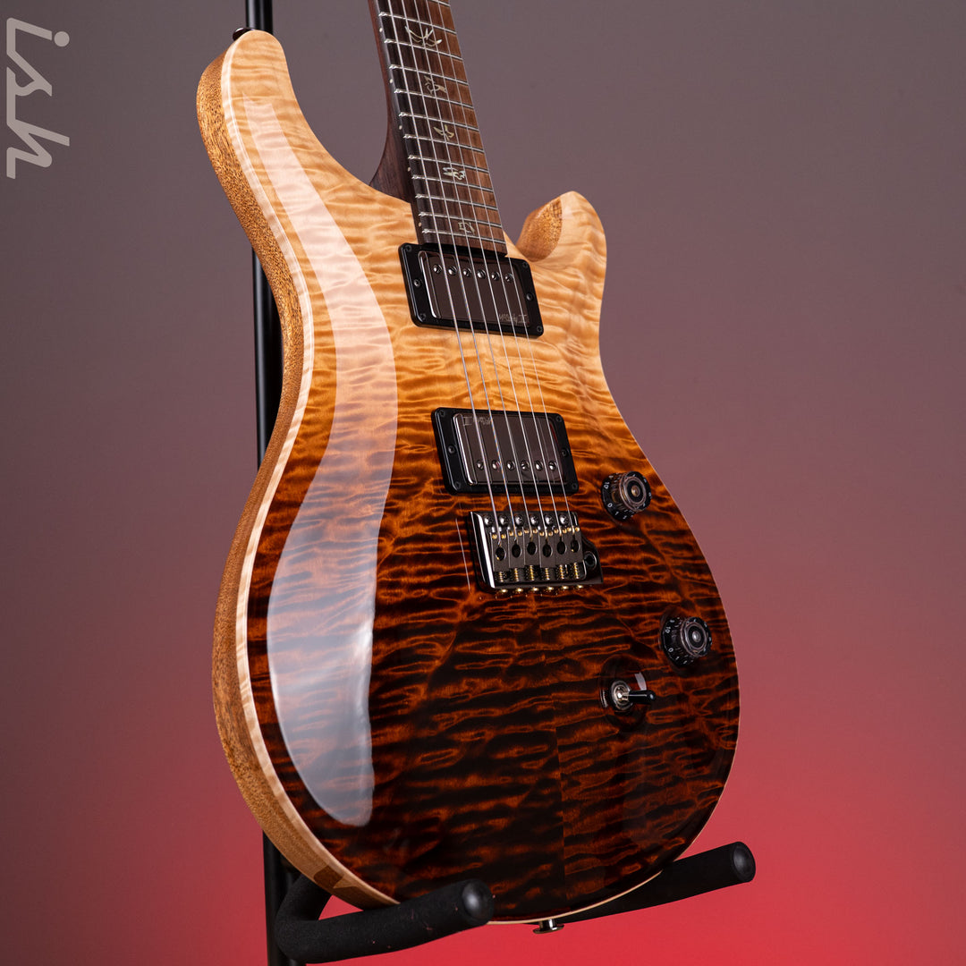 PRS Wood Library Custom 24 10-Top Quilt Amaretto Fade Ish 15th Anniversary