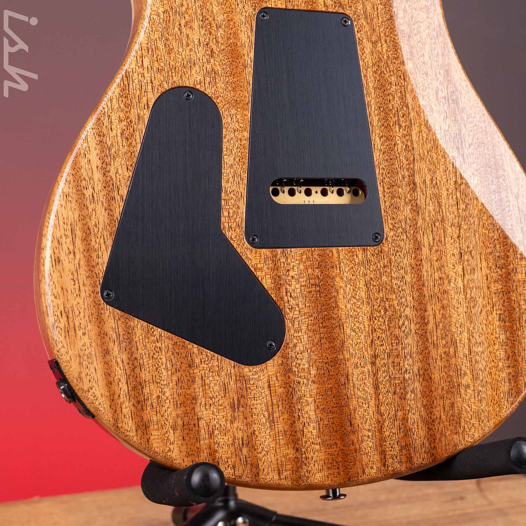 PRS Wood Library Custom 24 One-Piece 10-Top Quilt Amaretto Fade Ish 15th Anniversary