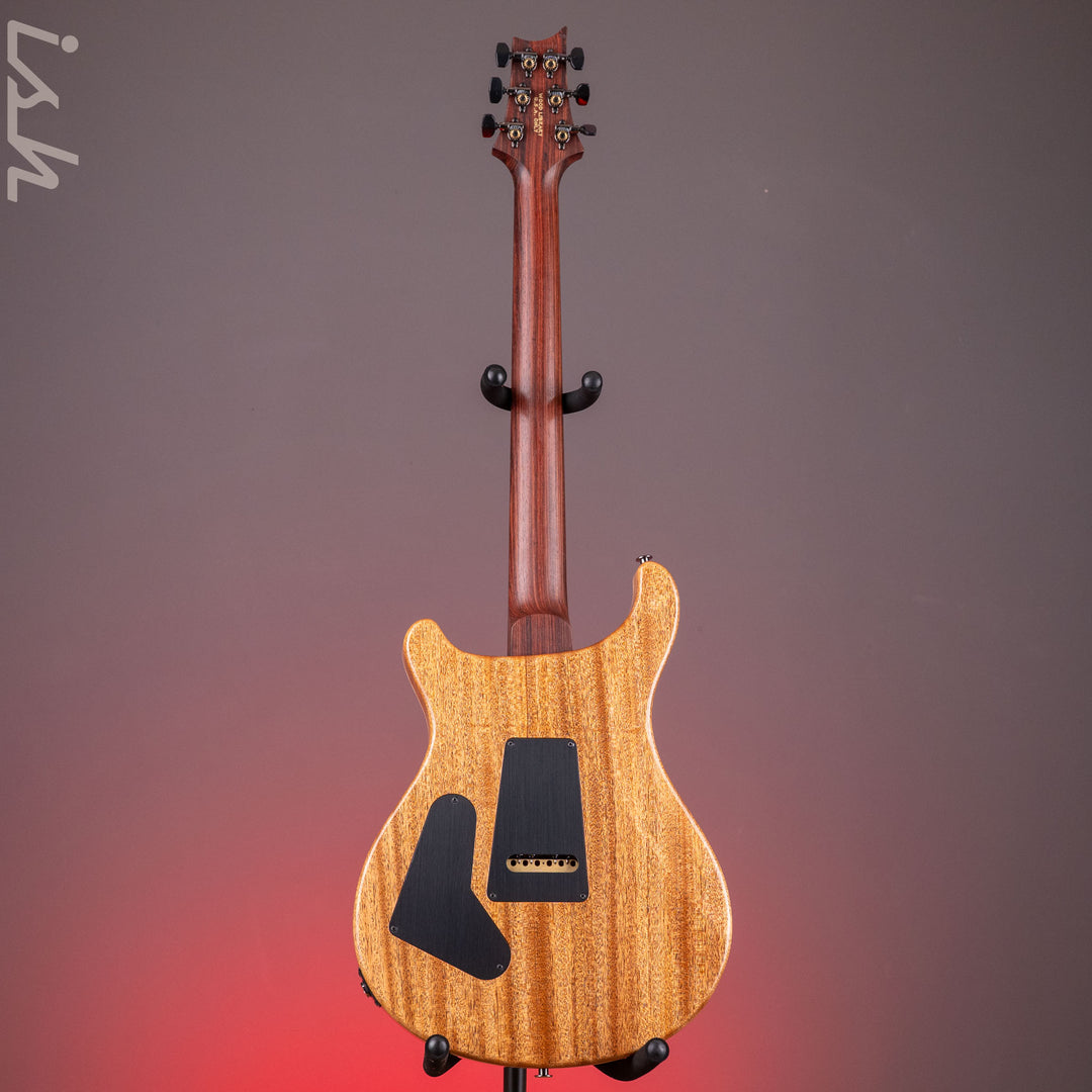 PRS Wood Library Custom 24 One-Piece 10-Top Quilt Amaretto Fade Ish 15th Anniversary