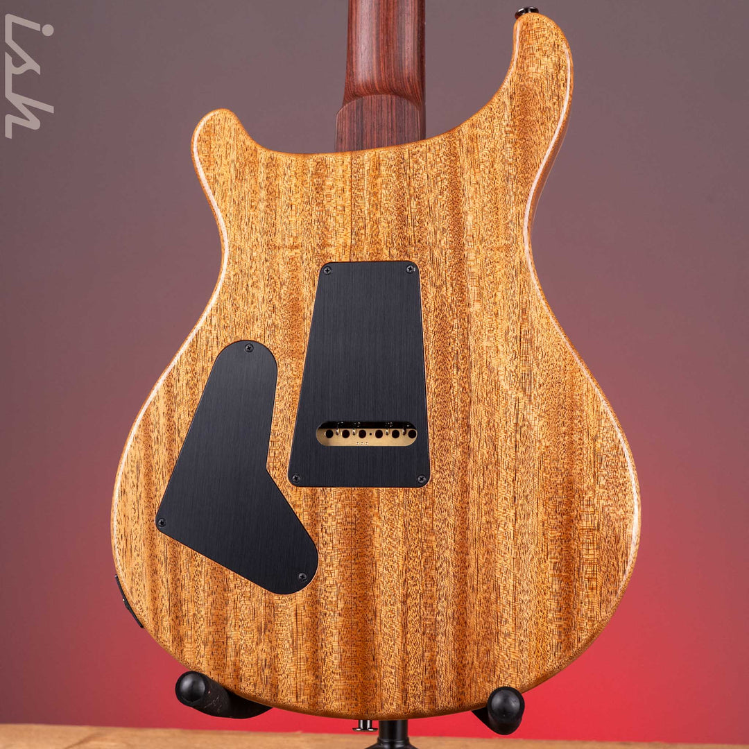 PRS Wood Library Custom 24 One-Piece 10-Top Quilt Amaretto Fade Ish 15th Anniversary