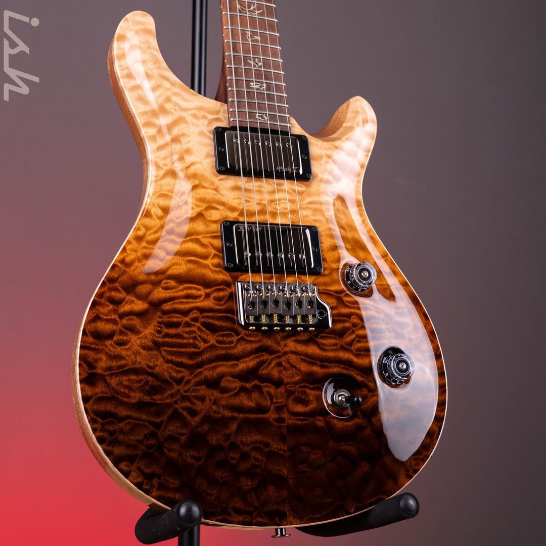 PRS Wood Library Custom 24 10-Top Quilt Amaretto Fade Ish 15th Anniversary