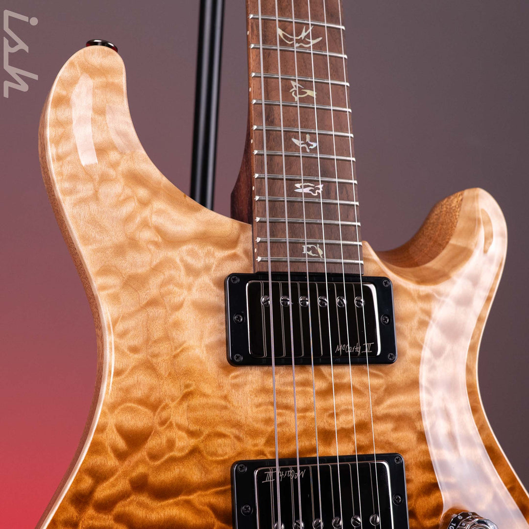 PRS Wood Library Custom 24 10-Top Quilt Amaretto Fade Ish 15th Anniversary