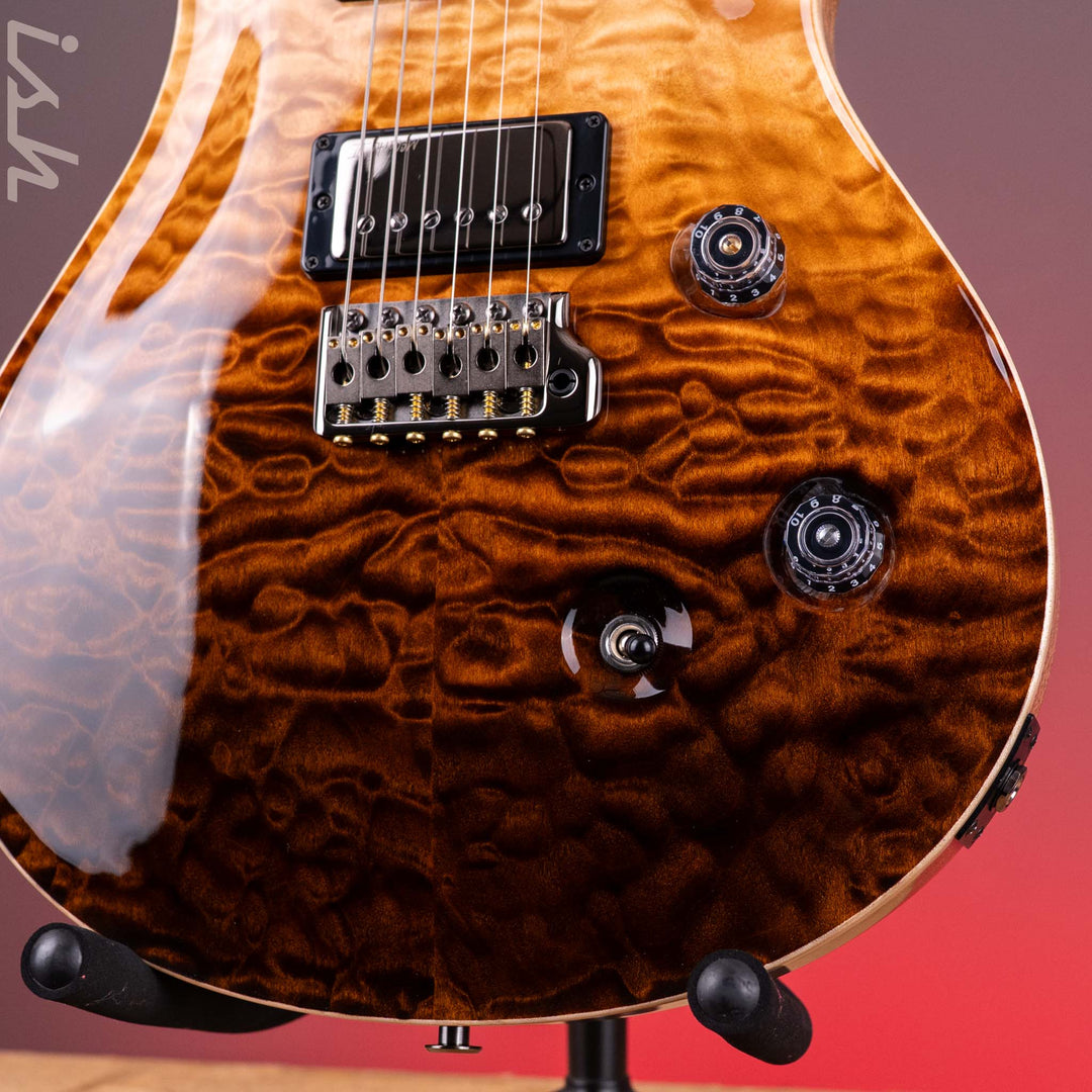 PRS Wood Library Custom 24 10-Top Quilt Amaretto Fade Ish 15th Anniversary