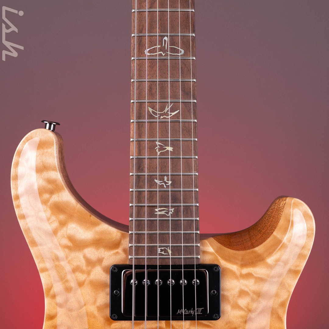 PRS Wood Library Custom 24 10-Top Quilt Amaretto Fade Ish 15th Anniversary