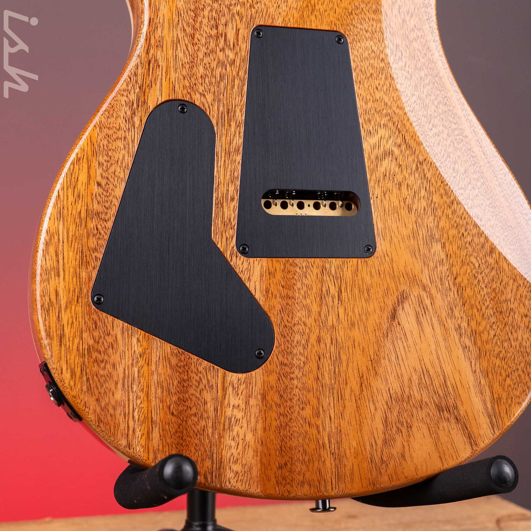 PRS Wood Library Custom 24 One-Piece 10-Top Quilt Amaretto Fade Ish 15th Anniversary