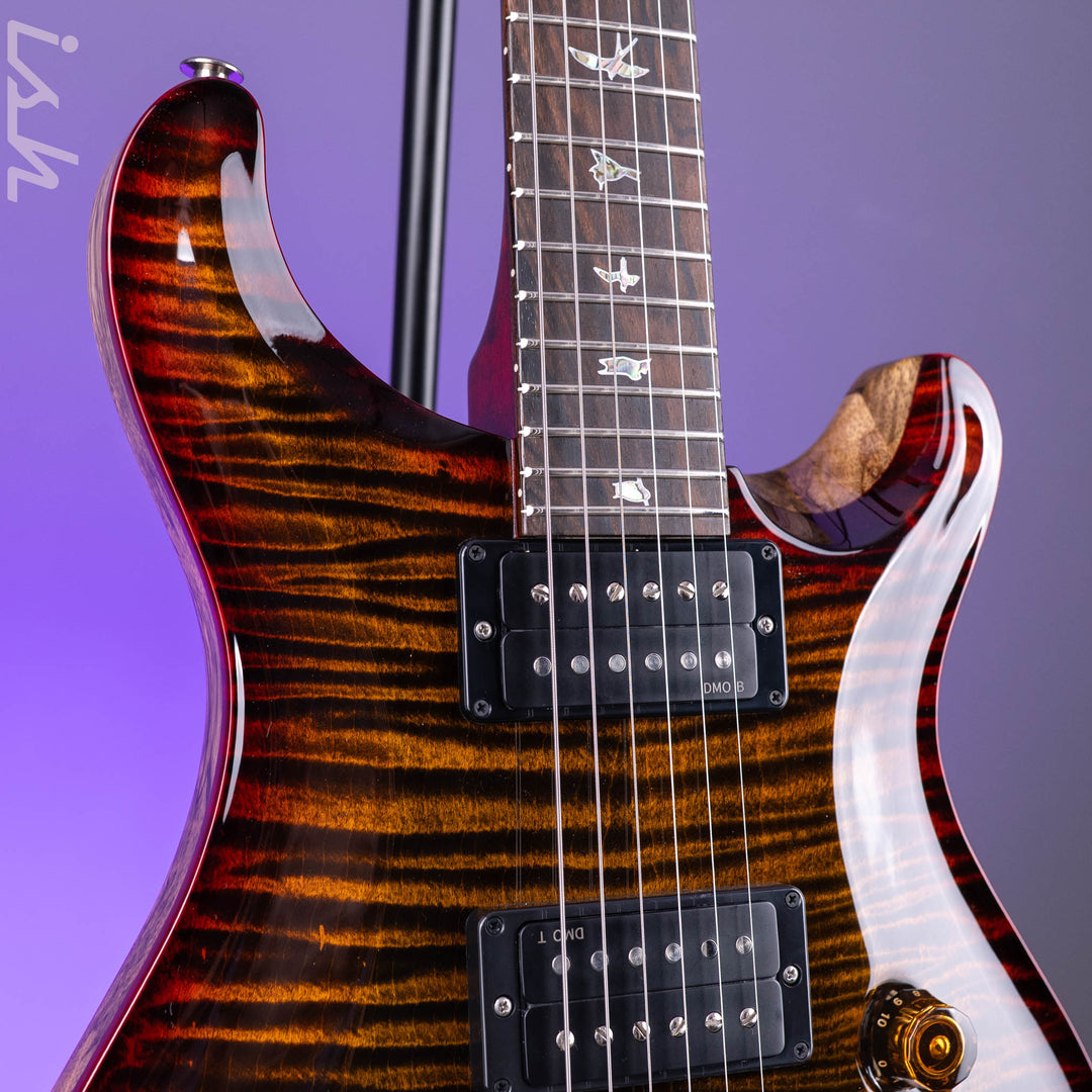 PRS Wood Library Custom 24 Stoptail Limited Edition 10-Top Custom Color Tiger Eye