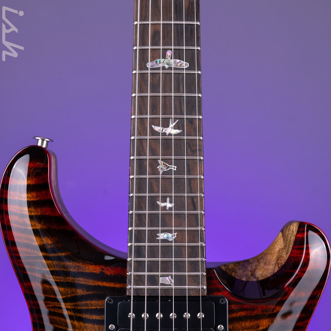 PRS Wood Library Custom 24 Stoptail Limited Edition 10-Top Custom Color Tiger Eye