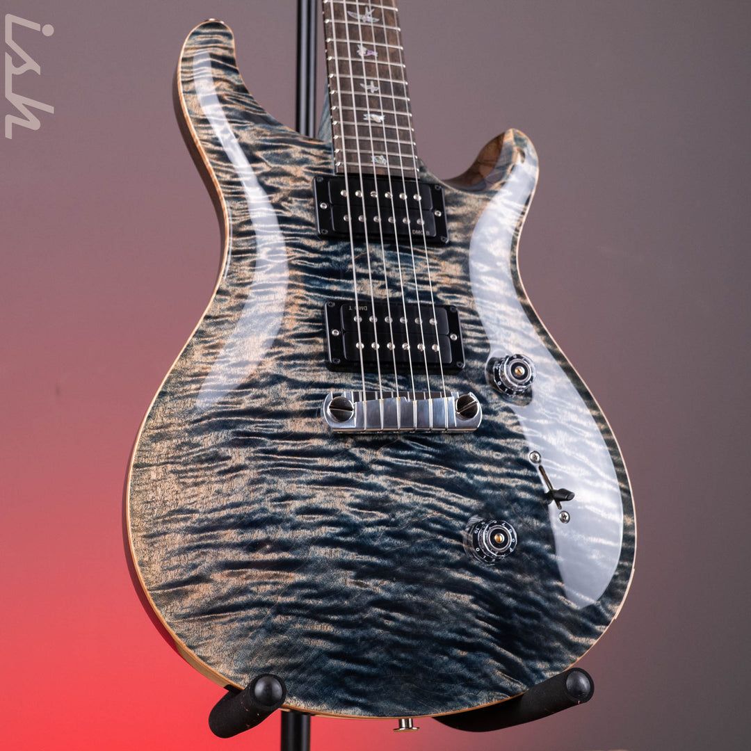 PRS Wood Library Custom 24 Stoptail Limited Edition 10-Top 1-pc Custom Color Whale Blue