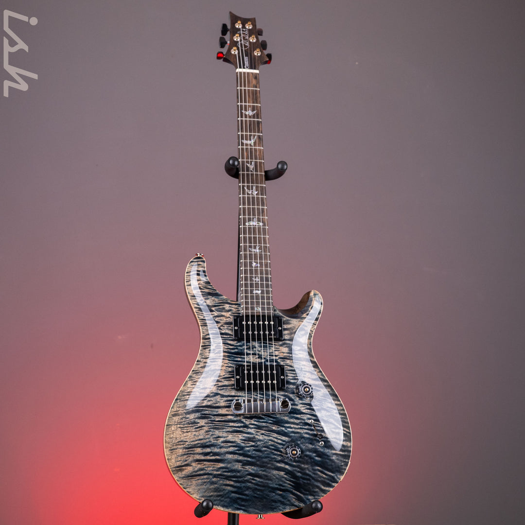 PRS Wood Library Custom 24 Stoptail Limited Edition 10-Top 1-pc Custom Color Whale Blue