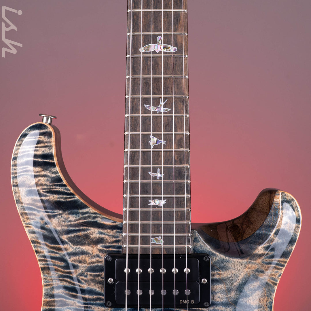 PRS Wood Library Custom 24 Stoptail Limited Edition 10-Top 1-pc Custom Color Whale Blue