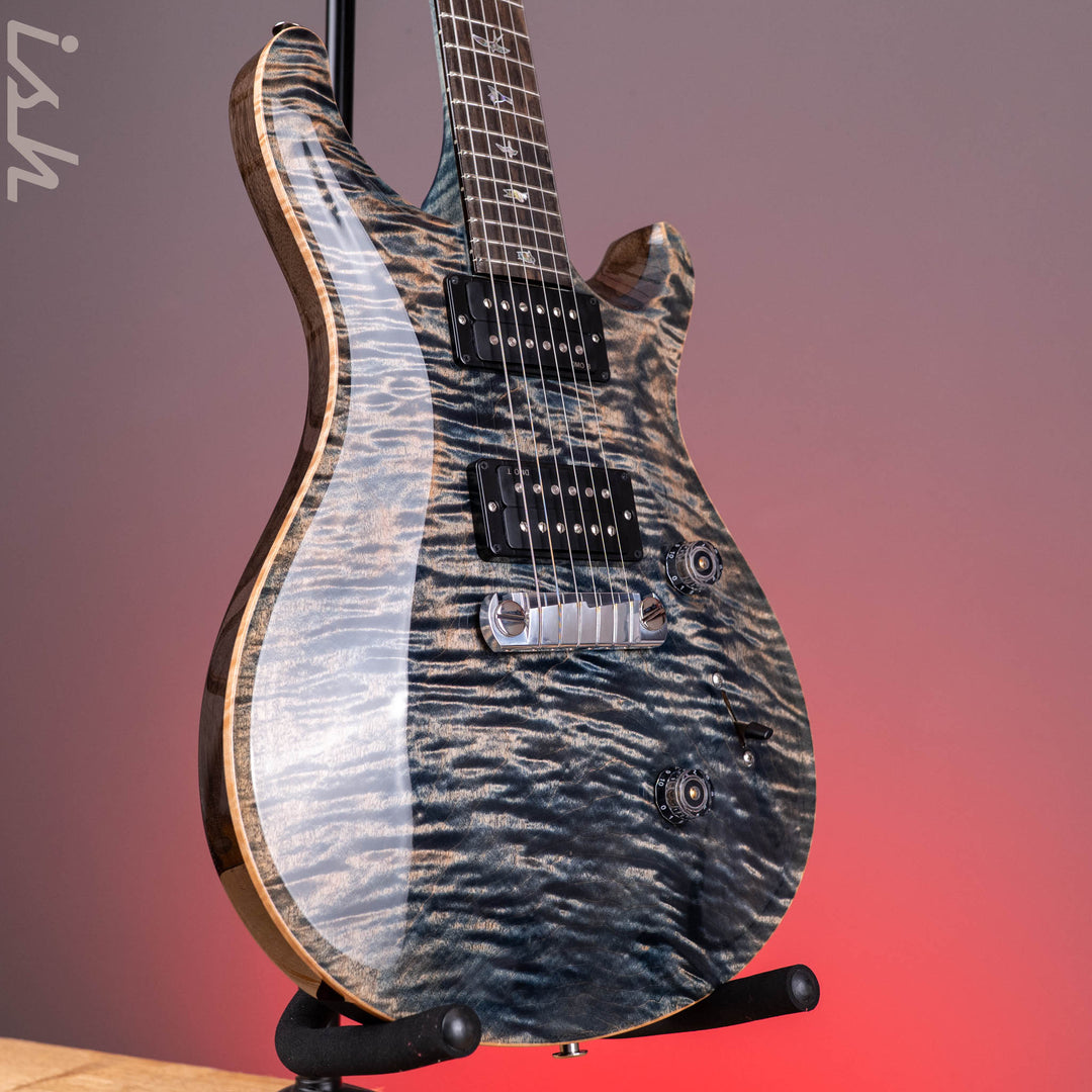 PRS Wood Library Custom 24 Stoptail Limited Edition 10-Top 1-pc Custom Color Whale Blue