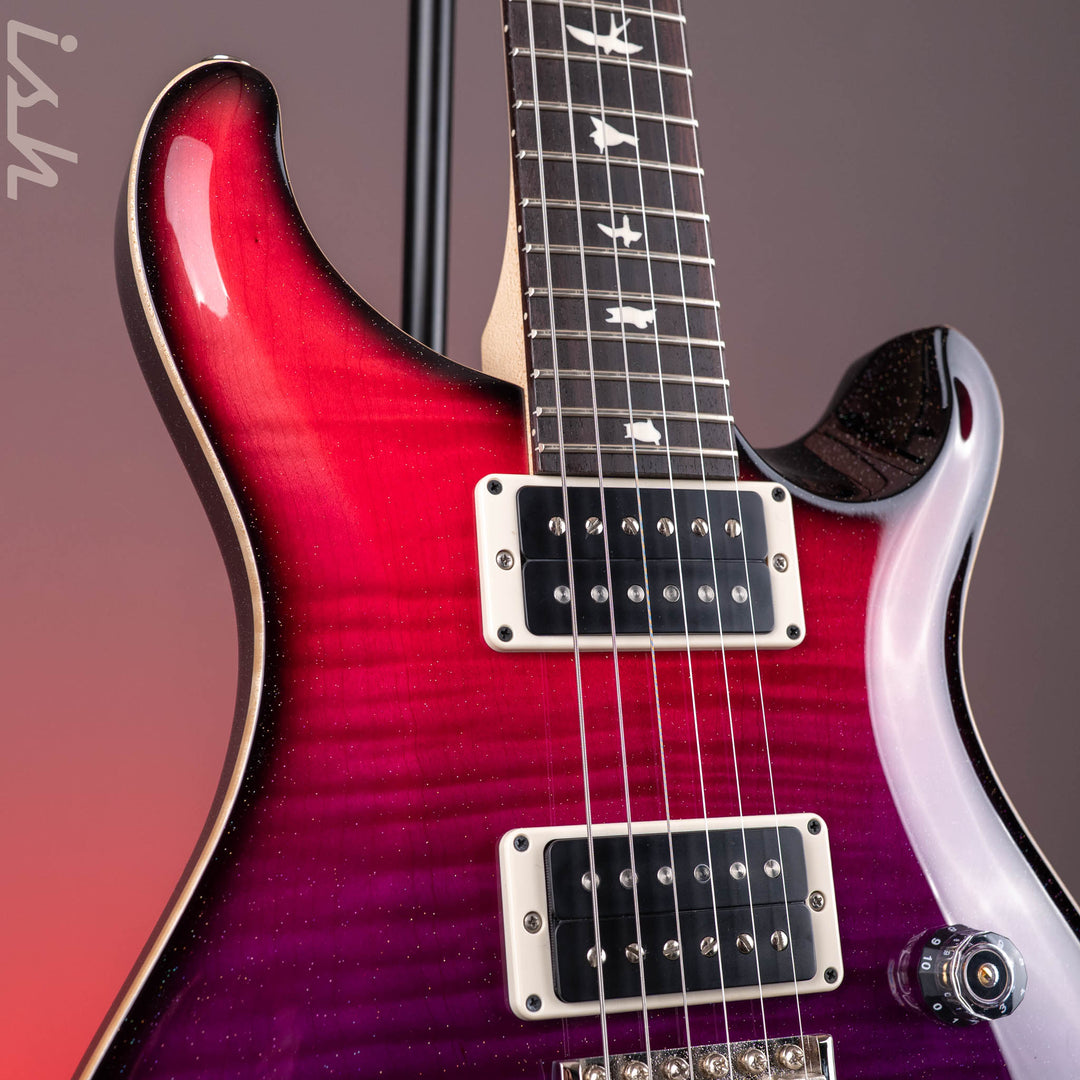 PRS CE 24 Pink Purple Fade Hollowflake Smokeburst Sprayer&